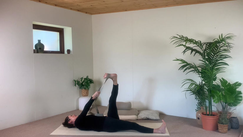 21 Days of Yoga (5) Lower back release.